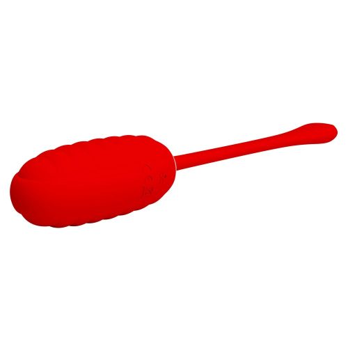 Pretty Love Kirk újratölthető vibrációs tojás - piros