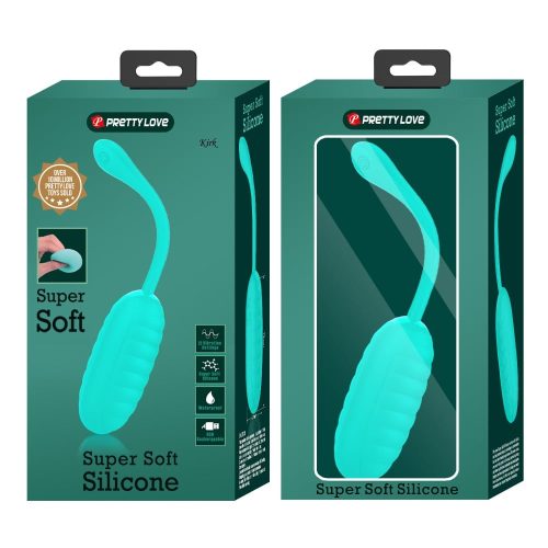 Pretty Love Kirk újratölthető vibrációs tojás - zöld