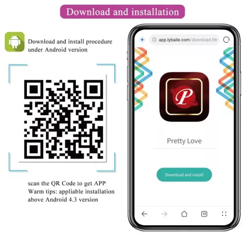 Pretty Love Catalina App-os vibrációs okostojás