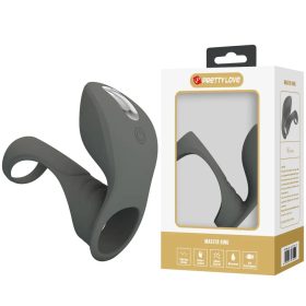   Pretty Love Master Ring - vibrációs péniszgyűrű mandzsettával