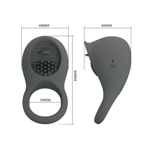 Pretty Love Master Ring - akkus tüskés péniszgyűrű