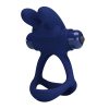 Pretty Love kék vibrációs péniszgyűrű heregyűrűvel