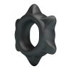Crazy Bull Ethaniel fekete szilikon péniszgyűrű