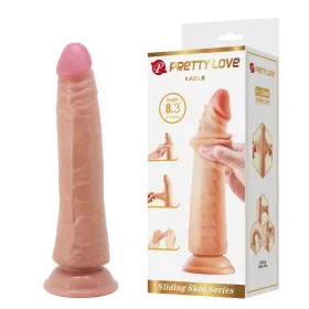   Pretty Love Kable letapasztható dildó húzogatható bőrrel - 21 cm