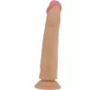 Pretty Love Sharife letapasztható dildó húzogatható bőrrel - 25 cm
