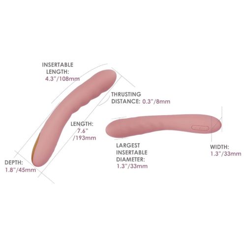 Svakom Ava Neo - okos pink le-fel vibrátor 