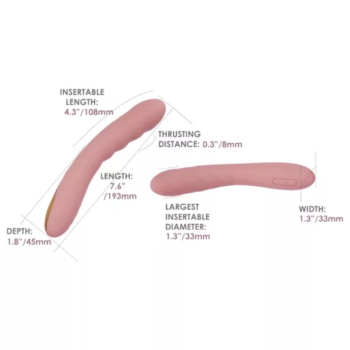 Svakom Ava Neo - okos pink le-fel vibrátor 