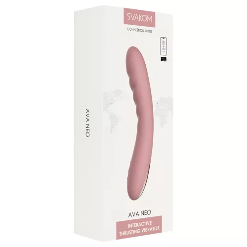 Svakom Ava Neo - okos pink le-fel vibrátor 