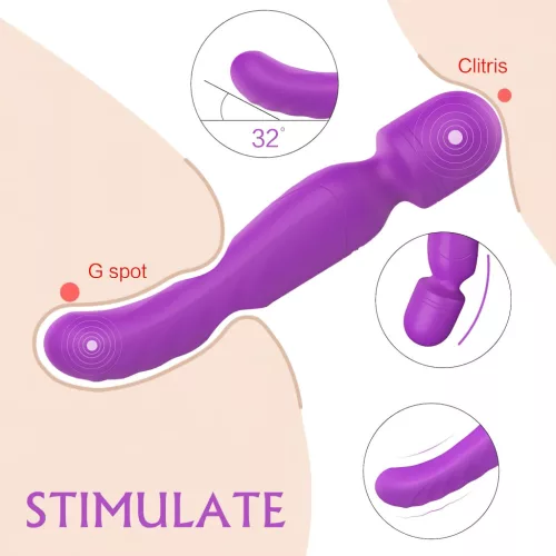 Sex HD Iris - 2 motoros melegítő masszírozó vibrátor
