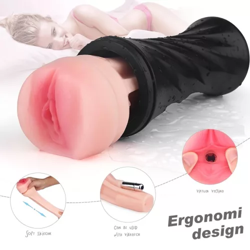 Sex HD Marcus élethű műpunci fekete tokban