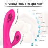 Sex HD Muses - akkus, vízálló melegítő pink vibrátor