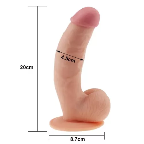 Lovetoy valósághű kicsi puha dildó