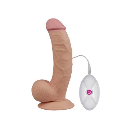 Lovetoy ultra soft vibrációs pénisz -  20 cm