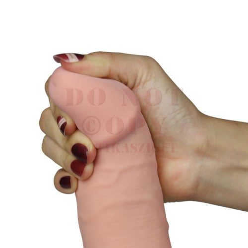 Lovetoy ultra soft vibrációs pénisz -  20 cm
