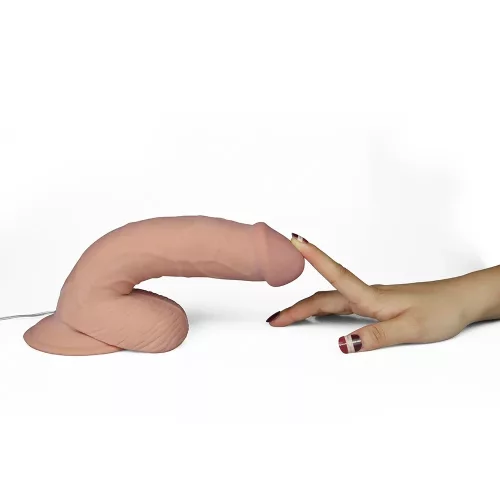 Lovetoy ultra soft vibrációs pénisz - közepes