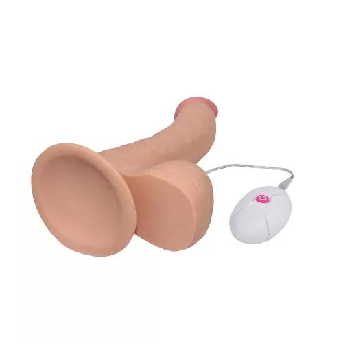 Lovetoy ultra soft vibrációs pénisz - közepes