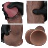 Lovetoy tapadókorongos herés barna műpénisz – 31 cm