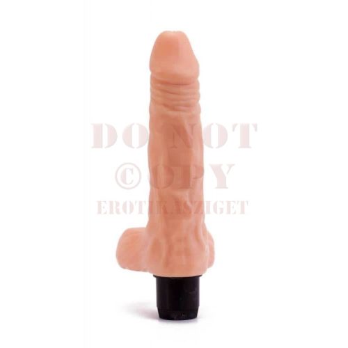 Real feel élethű herés vibrátor - nagy