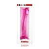 Lovetoy hajlított üveg dildó - pink