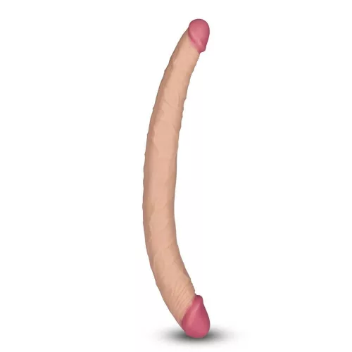 Kétvégű realisztikus dildó -35 cm