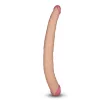 Kétvégű realisztikus dildó -35 cm