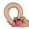 Kétvégű realisztikus dildó -35 cm