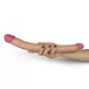 Kétvégű realisztikus dildó -35 cm