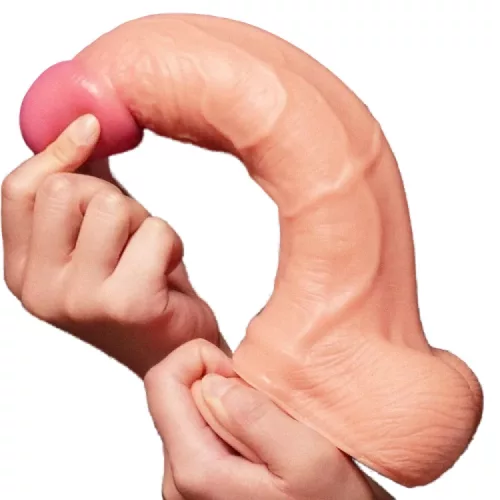 Lovetoy ultra soft letapasztható dildó -  25 cm