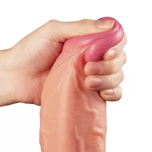 Lovetoy ultra soft letapasztható dildó -  25 cm
