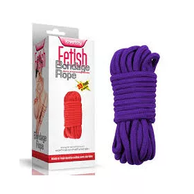 Fetish  lila bondage kötél -  6 m