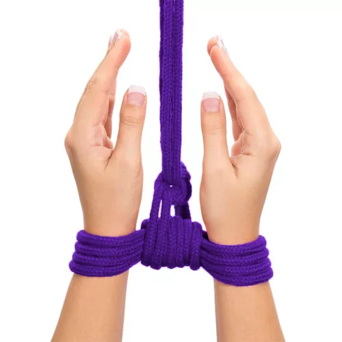Fetish  lila bondage kötél -  6 m