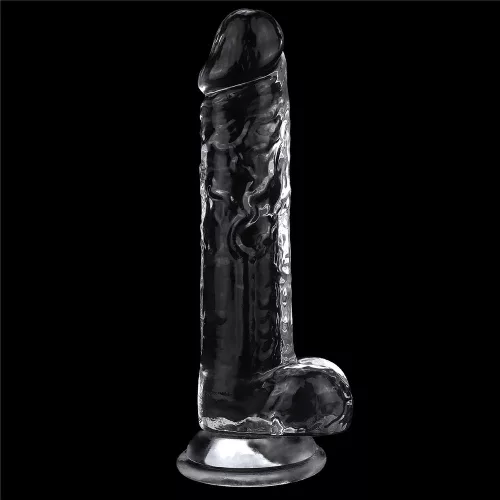 Lovetoy áttetsző zselés dildó -19 cm