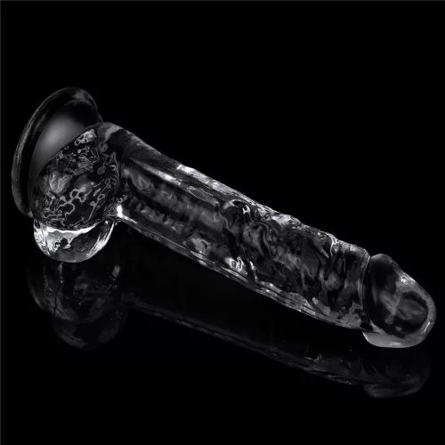 Lovetoy áttetsző zselés dildó -19 cm