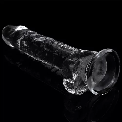 Lovetoy áttetsző zselés dildó -19 cm