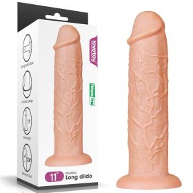 Lovetoy minőségi letapasztható dildó - 28 cm