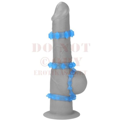 Lumino sötétben világító péniszgyűrű szett