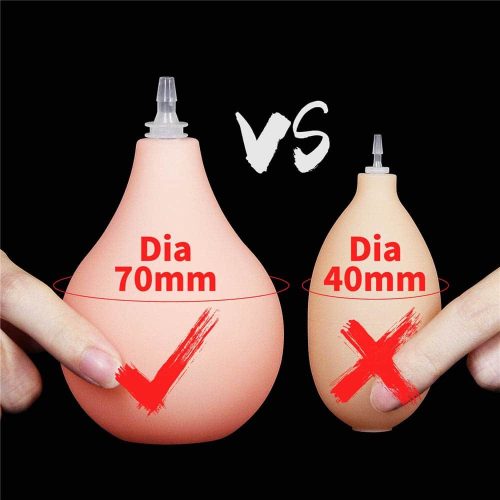 Lovetoy pumpálható letapasztható dildó - 28 cm