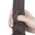 Lovetoy nagy barna dildó herés kivitelben - 23 cm