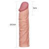 Lovetoy péniszhosszabbító köpeny  - közepes