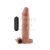 X-tender bőrhatású vibrációs péniszköpeny - 19 cm