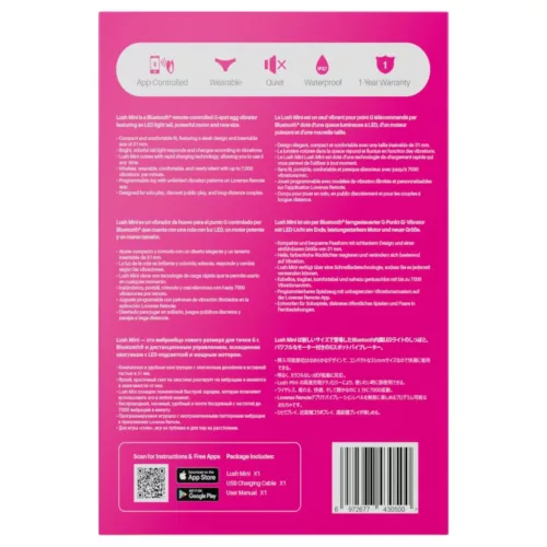 LOVENSE Lush Mini - okos vibrotojás