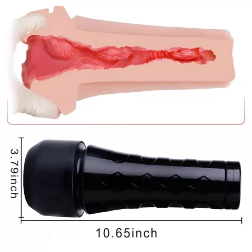 Luxus 3D péniszkényeztető műpunci – Tracy’s Dog fekete