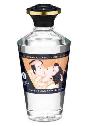 Shunga - vaníliás melegítő masszázsolaj -100ml