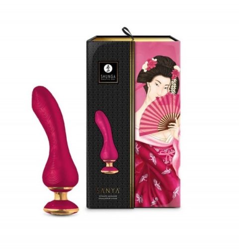 Shunga Sanya G-pont vibrátor - málna