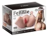 Fennie élethű maszturbátor vagina és ánusz nyílással