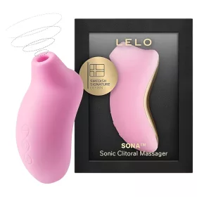 LELO Sona - hanghullámos pink csiklóizgató