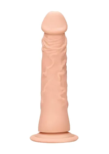 RealRock Slim - realisztikus natúr dildó - 15,5cm