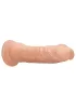 RealRock Slim - realisztikus natúr dildó - 15,5cm