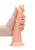 RealRock Slim - realisztikus natúr dildó - 15,5cm