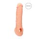RealRock Penis Sleeve - péniszköpeny 21 cm